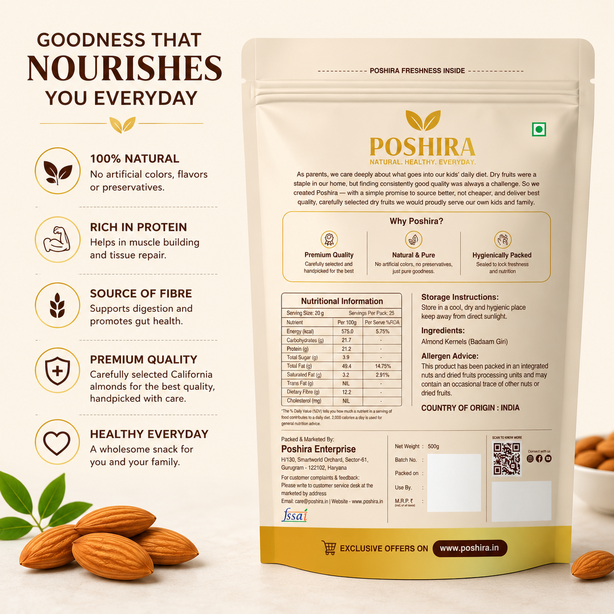 Premium California Almonds