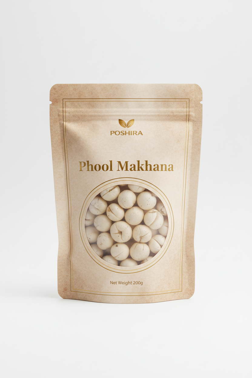 Poshira Phool Makhana 200gm Package